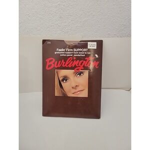 VTG  Burlington Feelin' Firm Support Pantyhose 315 Size‎ Medium Cafe Brazil